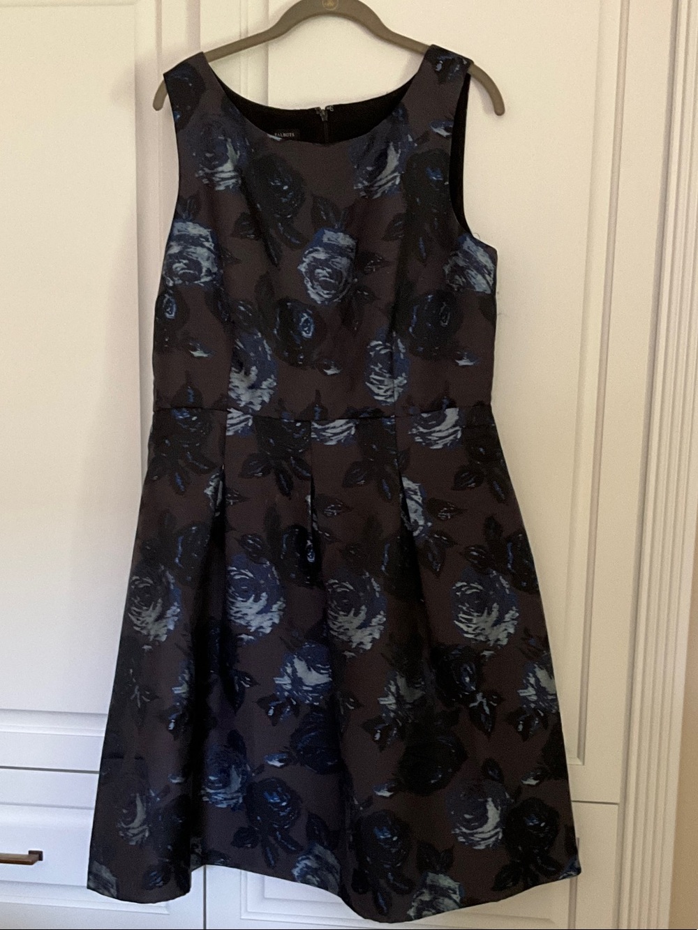 Dress with matching clutch